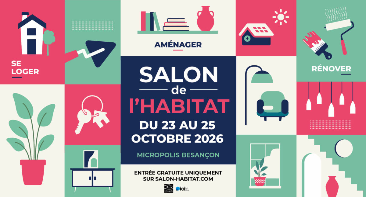 Bandeau Salon de l'Habitat de Besançon 2026