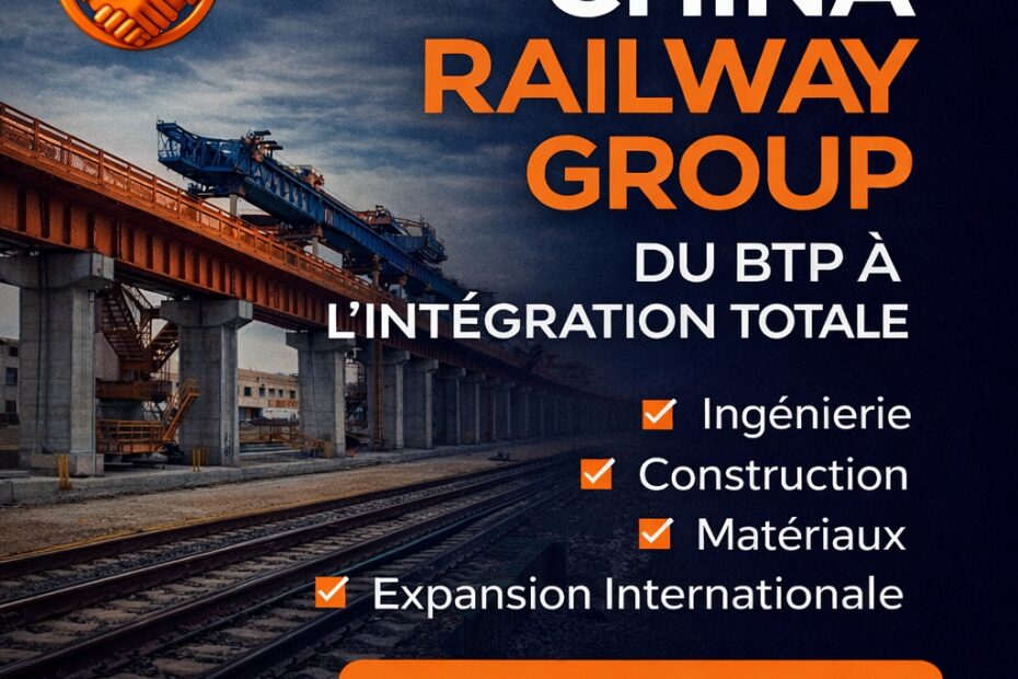 China Railway Group analyse stratégique BTP intégré – infrastructure ferroviaire internationale – StarckLink