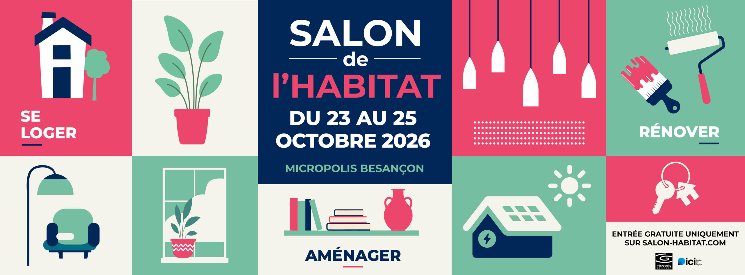 Salon de l'Habitat de Besançon 2026 dans le Doubs avec StarckLink