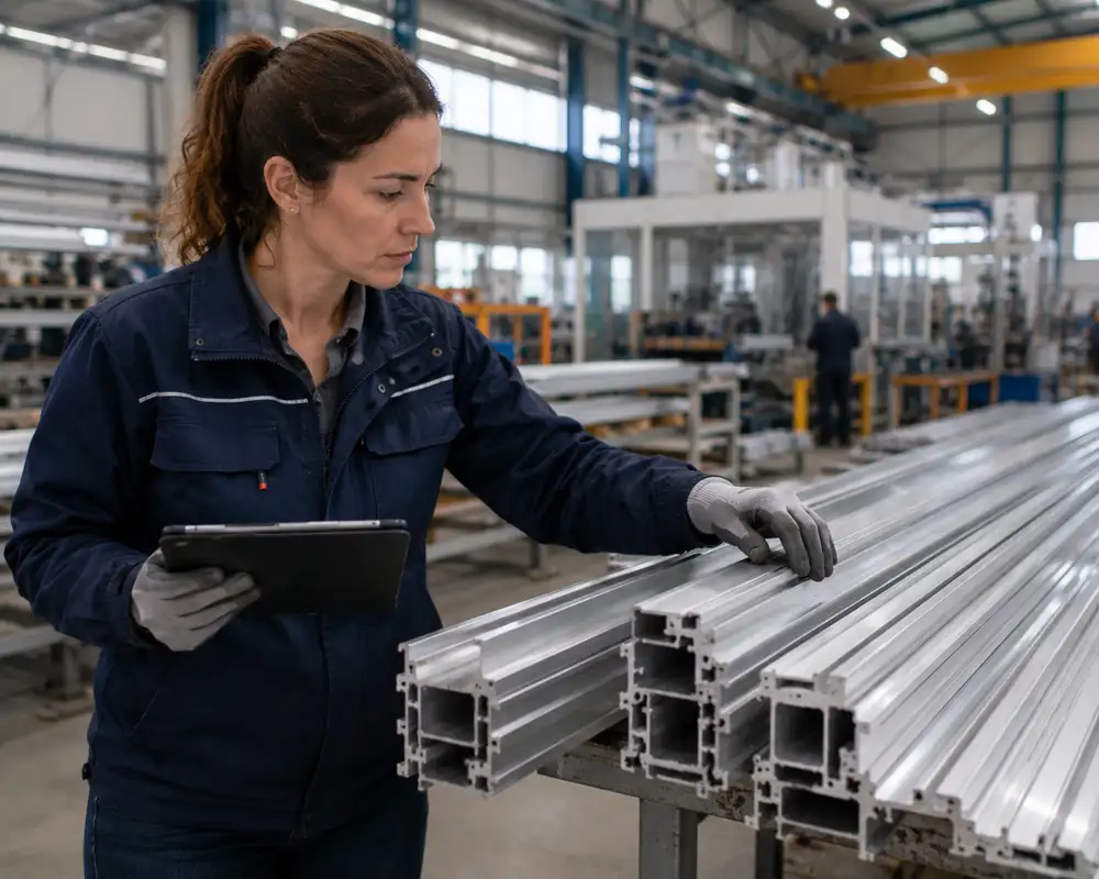 Fabricant aluminium bâtiment, métier du BTP