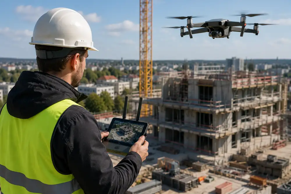 Pilote de drone bâtiment, métier du BTP