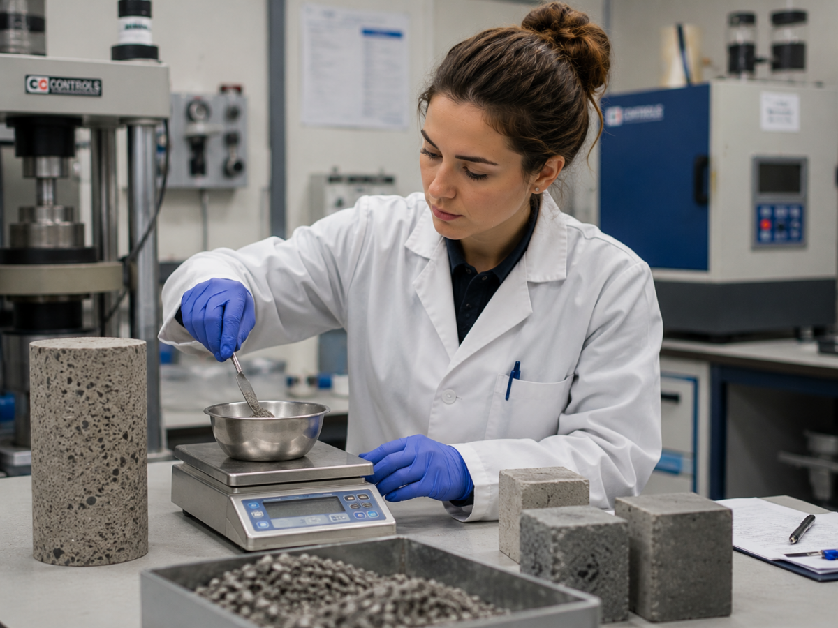 Technicien laboratoire matériaux, métier du BTP