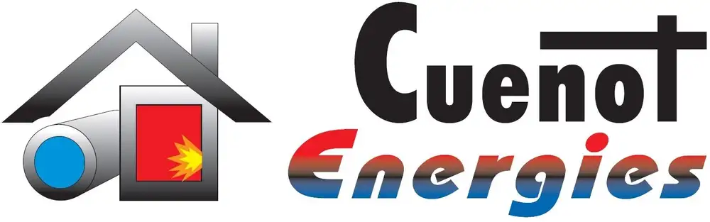 Logo officiel de CUENOT ÉNERGIES, entreprise de chauffage et plomberie à Levier